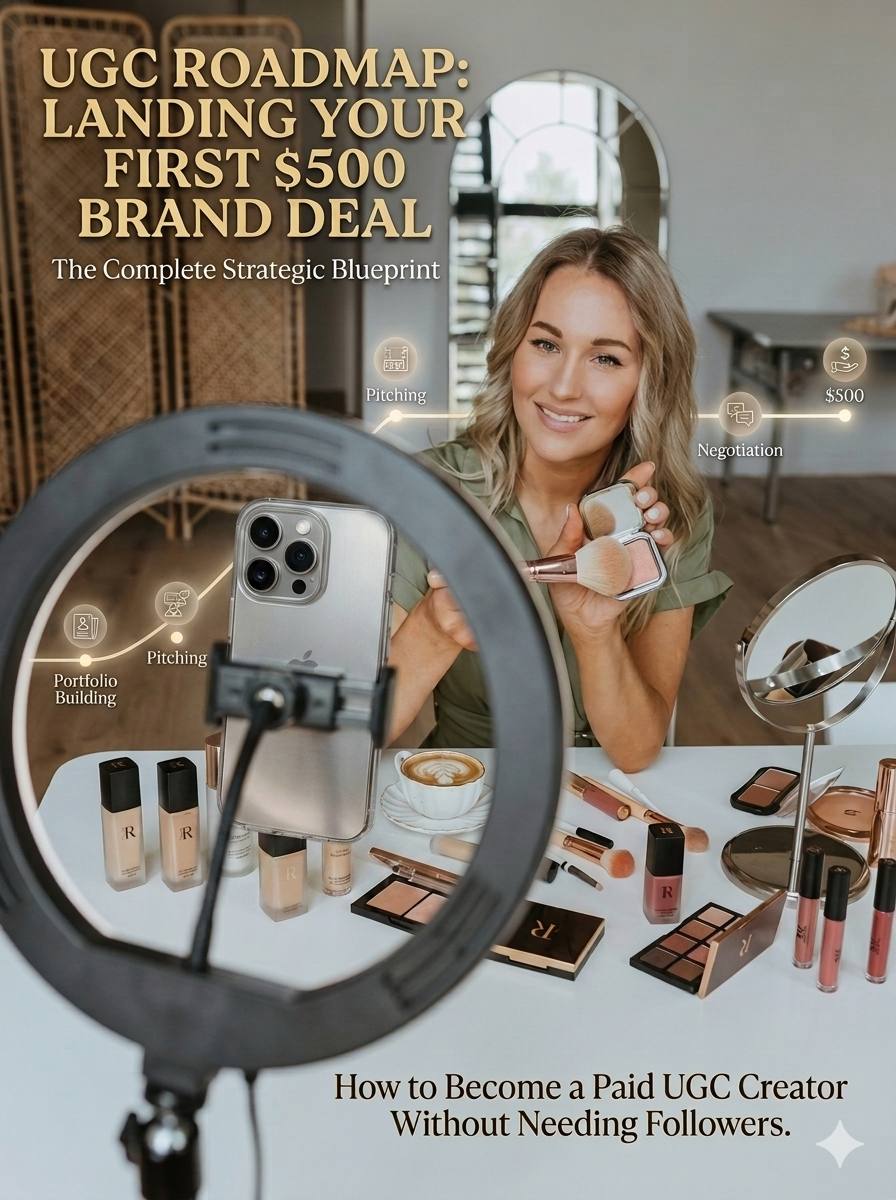 UGC Roadmap: Landing Your First $500 Brand Deal